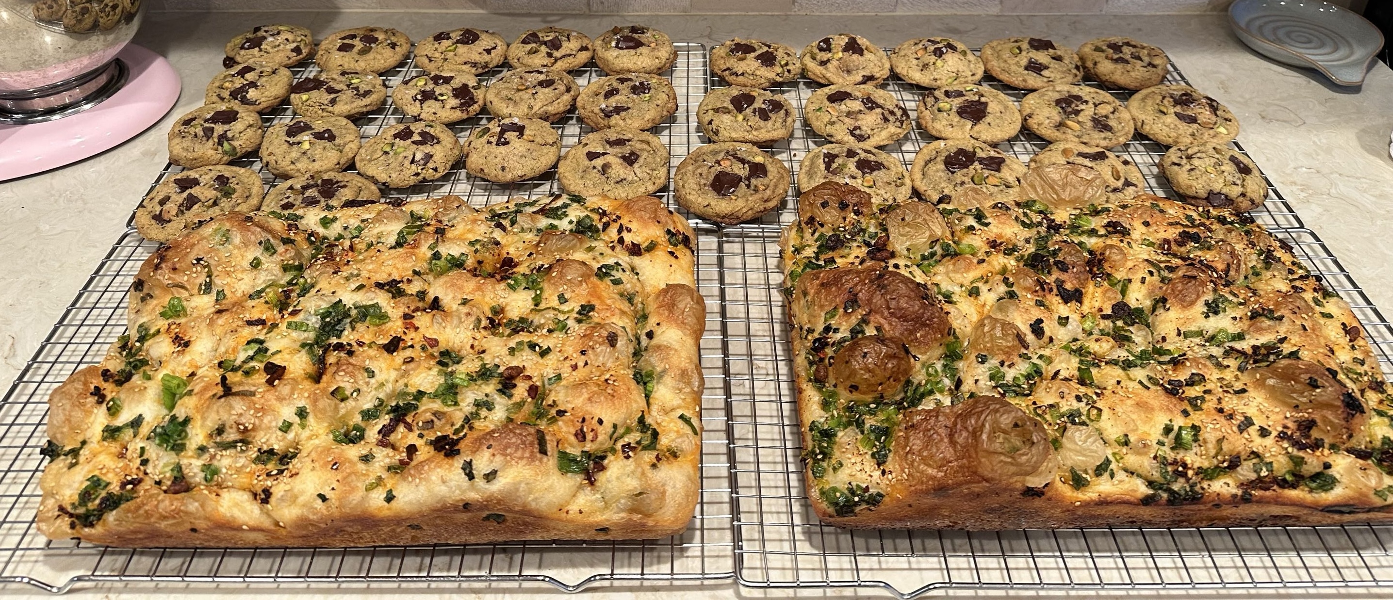 Freshly baked bread
